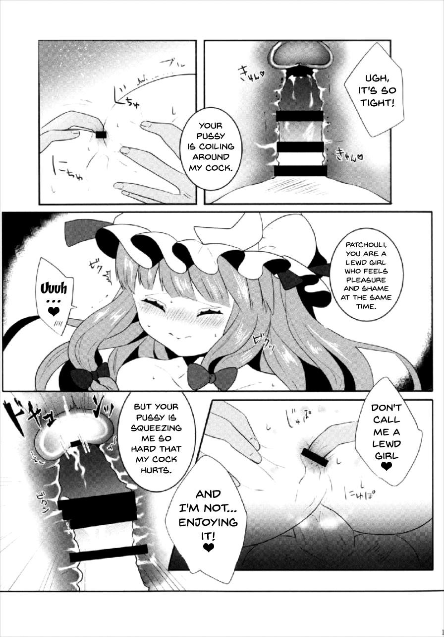 Hentai Manga Comic-Patchouli the Lewd Witch With Her Dirty Illusions-Read-14